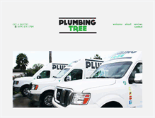 Tablet Screenshot of plumbingtreesd.com